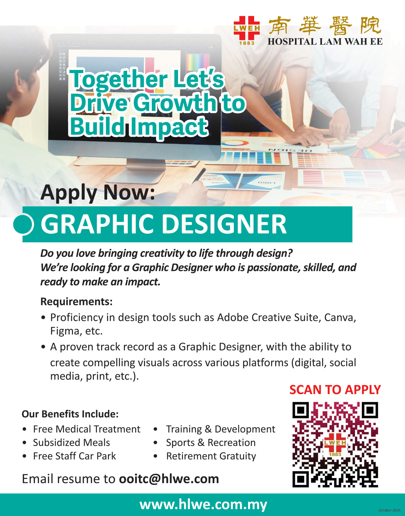 Hiring now Graphic Designer